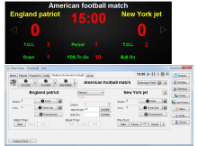American Football Scoring Software