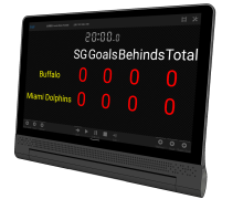 Aussie-Rules Football Referee Tablet