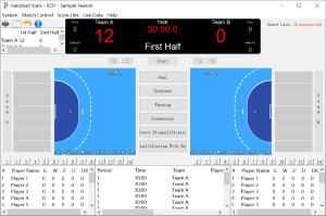 Handball Stats Software
