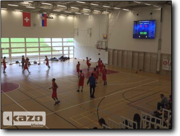 瑞士 Bellinzona Seconday School Basketball Stadium