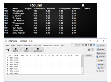 Dance Sport Scoring Software