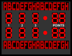 Tennis Wireless Scoreboard