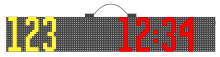 Field Hockey Penalty Screen (Single Line)