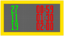 Field Hockey Penalty Screen (Triple Line)