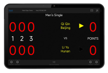 Lacrosse Referee Tablet