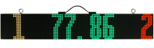 Mountain Bike LED Display