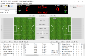 足球比賽技術統計軟體