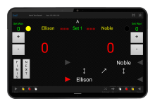 Squash Referee Tablet