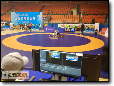 湖南省第十三屆運動會摔跤比賽