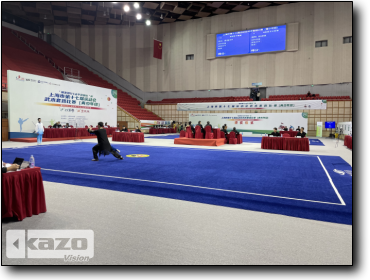 the 17th Shanghai Games Wushu Taolu Competition